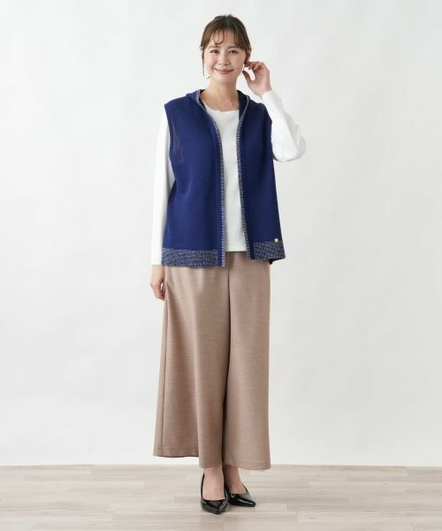 Leilian PLUS HOUSE / レリアンプラスハウス テーラードジャケット | デザインベスト | 詳細4