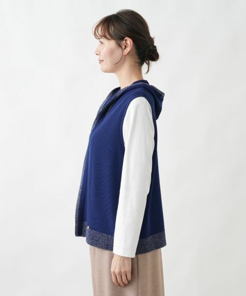 Leilian PLUS HOUSE / レリアンプラスハウス テーラードジャケット | デザインベスト | 詳細8