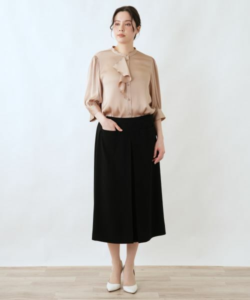 Leilian PLUS HOUSE / レリアンプラスハウス ミニ・ひざ丈スカート | スカート【BOURGE】 | 詳細1