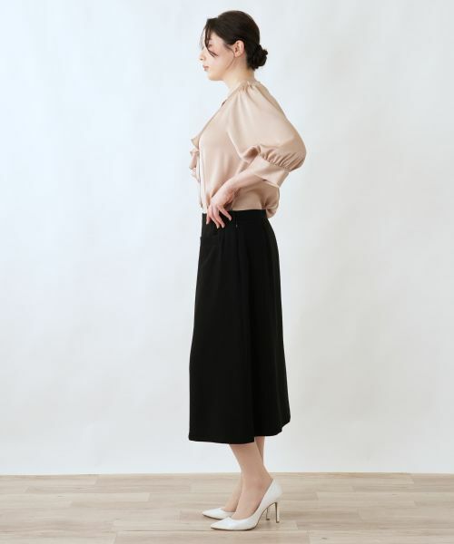 Leilian PLUS HOUSE / レリアンプラスハウス ミニ・ひざ丈スカート | スカート【BOURGE】 | 詳細2