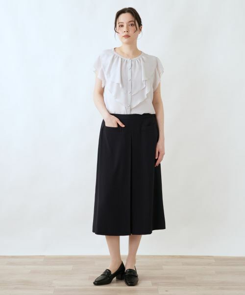 Leilian PLUS HOUSE / レリアンプラスハウス ミニ・ひざ丈スカート | スカート【BOURGE】 | 詳細4