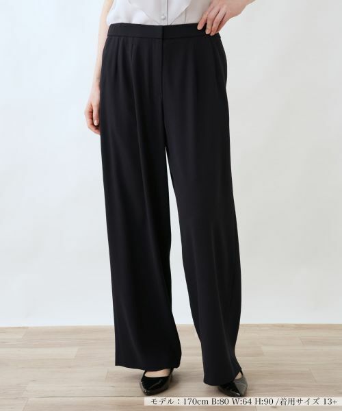 Leilian PLUS HOUSE / レリアンプラスハウス その他パンツ | パンツ【BOURGE】（ネイビー）