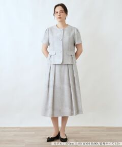 Leilian PLUS HOUSE / レリアンプラスハウス セットアップ | 一枚着スーツ【BOURGE】