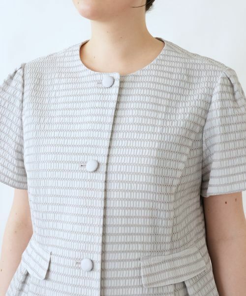 Leilian PLUS HOUSE / レリアンプラスハウス セットアップ | 一枚着スーツ【BOURGE】 | 詳細10