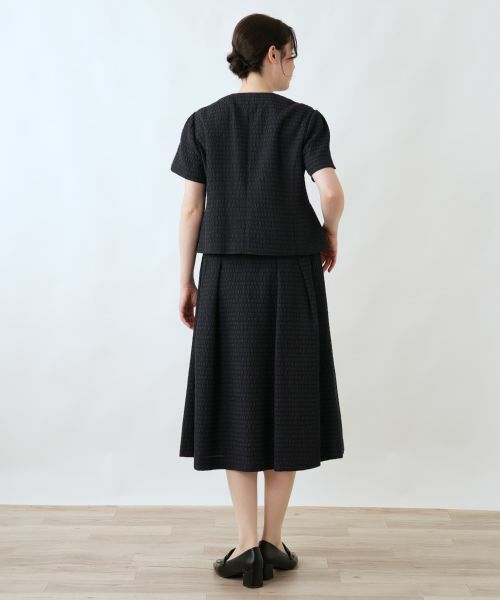 Leilian PLUS HOUSE / レリアンプラスハウス セットアップ | 一枚着スーツ【BOURGE】 | 詳細3