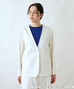 Leilian PLUS HOUSE / レリアンプラスハウス テーラードジャケット | ジャケット【BOURGE】