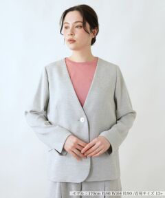 Leilian PLUS HOUSE / レリアンプラスハウス テーラードジャケット | ジャケット【BOURGE】