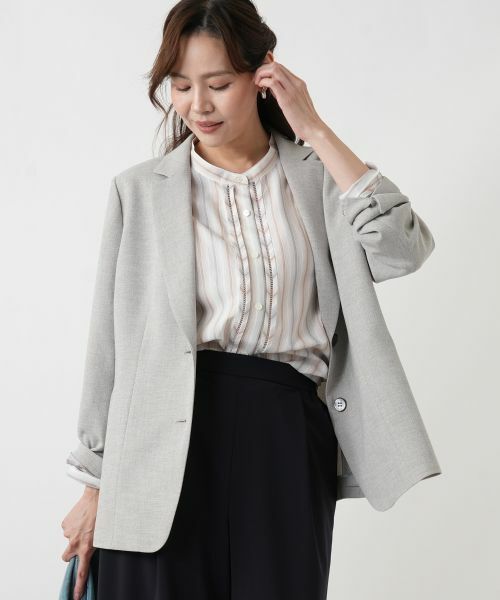 Leilian PLUS HOUSE / レリアンプラスハウス シャツ・ブラウス | ブラウス（ベージュ）