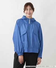 Leilian PLUS HOUSE / レリアンプラスハウス テーラードジャケット | フーデッドジップブルゾン【MUSE BY ROCHAS Premiere】