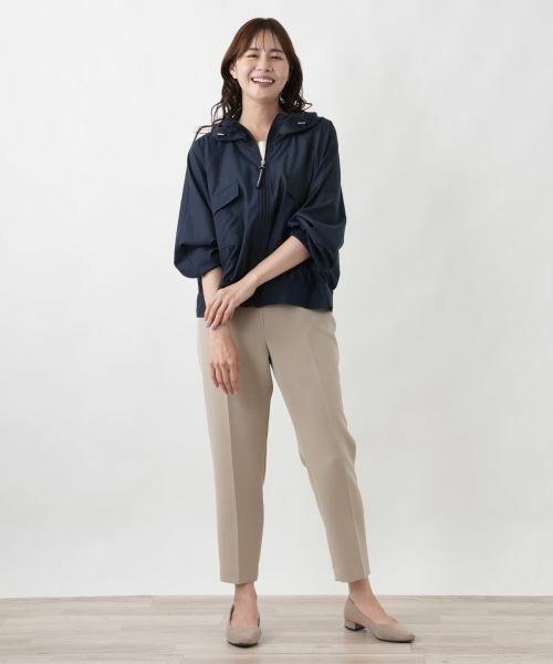 Leilian PLUS HOUSE / レリアンプラスハウス テーラードジャケット | フーデッドジップブルゾン【MUSE BY ROCHAS Premiere】 | 詳細1