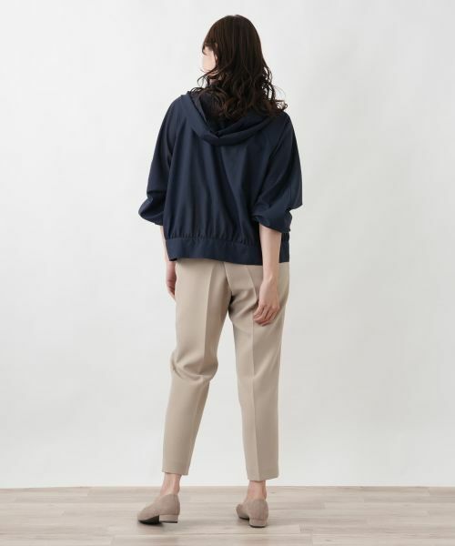 Leilian PLUS HOUSE / レリアンプラスハウス テーラードジャケット | フーデッドジップブルゾン【MUSE BY ROCHAS Premiere】 | 詳細3