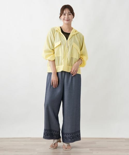 Leilian PLUS HOUSE / レリアンプラスハウス テーラードジャケット | フーデッドジップブルゾン【MUSE BY ROCHAS Premiere】 | 詳細4