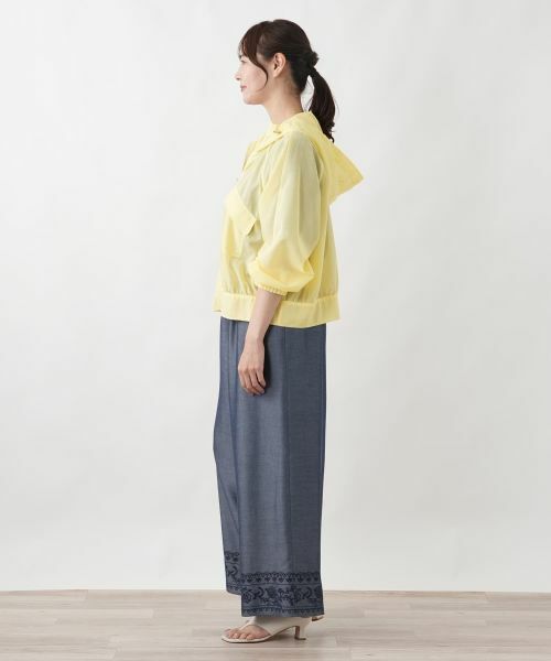 Leilian PLUS HOUSE / レリアンプラスハウス テーラードジャケット | フーデッドジップブルゾン【MUSE BY ROCHAS Premiere】 | 詳細5