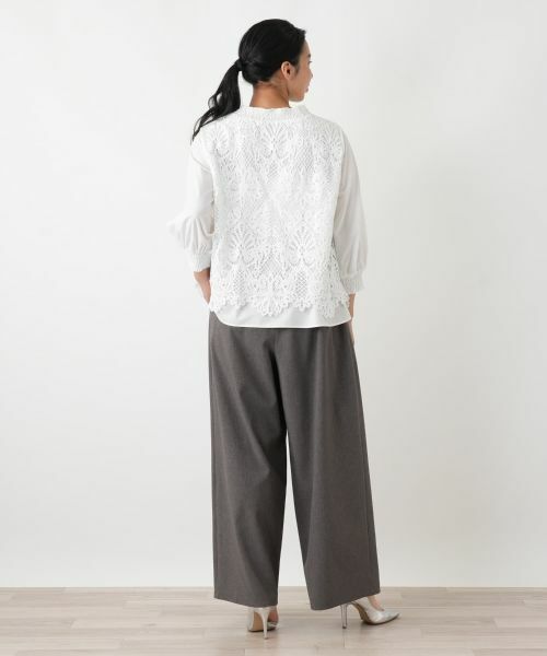 Leilian PLUS HOUSE / レリアンプラスハウス シャツ・ブラウス | ブラウス【MUSE BY ROCHAS Premiere】 | 詳細3