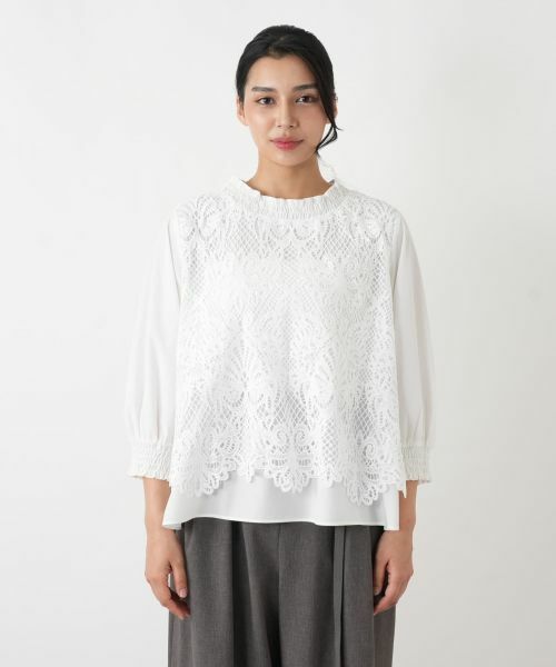 Leilian PLUS HOUSE / レリアンプラスハウス シャツ・ブラウス | ブラウス【MUSE BY ROCHAS Premiere】 | 詳細4