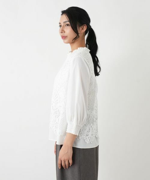 Leilian PLUS HOUSE / レリアンプラスハウス シャツ・ブラウス | ブラウス【MUSE BY ROCHAS Premiere】 | 詳細5