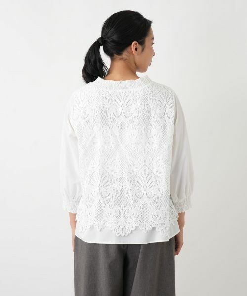 Leilian PLUS HOUSE / レリアンプラスハウス シャツ・ブラウス | ブラウス【MUSE BY ROCHAS Premiere】 | 詳細6