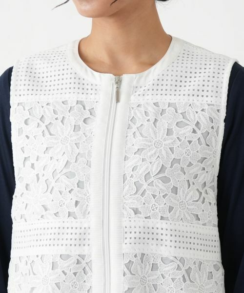 Leilian PLUS HOUSE / レリアンプラスハウス テーラードジャケット | ベスト【MUSE BY ROCHAS Premiere】 | 詳細7