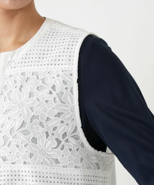 Leilian PLUS HOUSE / レリアンプラスハウス テーラードジャケット | ベスト【MUSE BY ROCHAS Premiere】 | 詳細9