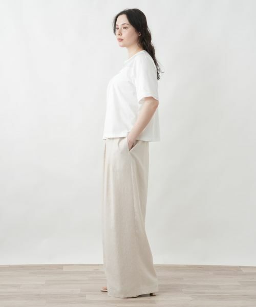 Leilian PLUS HOUSE / レリアンプラスハウス カットソー | ロゴTシャツ【MUSE BY ROCHAS Premiere】 | 詳細10