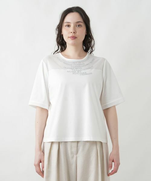Leilian PLUS HOUSE / レリアンプラスハウス カットソー | ロゴTシャツ【MUSE BY ROCHAS Premiere】 | 詳細12