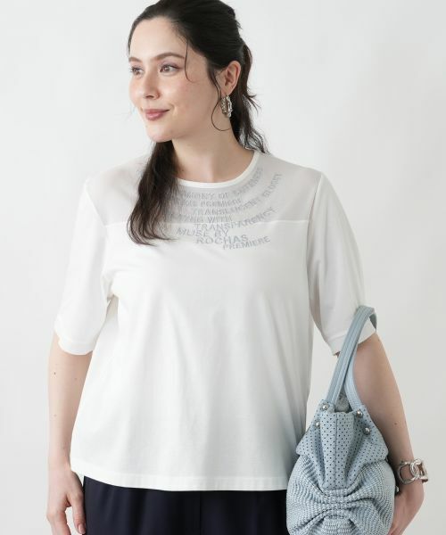 Leilian PLUS HOUSE / レリアンプラスハウス カットソー | ロゴTシャツ【MUSE BY ROCHAS Premiere】 | 詳細5