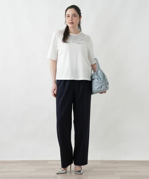 Leilian PLUS HOUSE / レリアンプラスハウス カットソー | ロゴTシャツ【MUSE BY ROCHAS Premiere】 | 詳細6