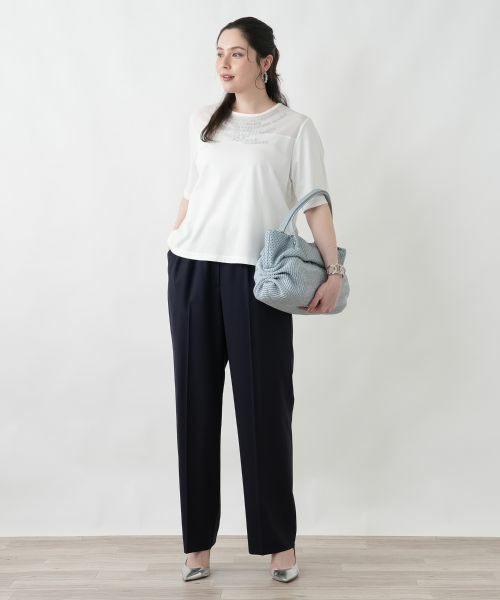 Leilian PLUS HOUSE / レリアンプラスハウス カットソー | ロゴTシャツ【MUSE BY ROCHAS Premiere】 | 詳細7