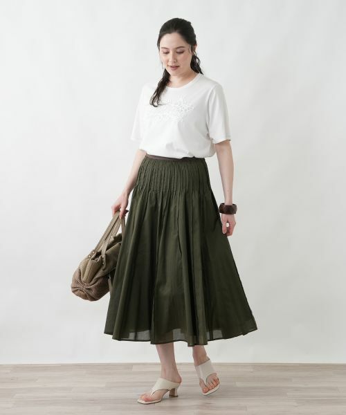 Leilian PLUS HOUSE / レリアンプラスハウス カットソー | オリジナルロゴTシャツ【MUSE BY ROCHAS Premiere】 | 詳細3