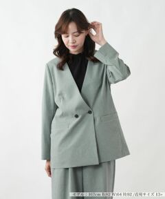 Leilian PLUS HOUSE / レリアンプラスハウス テーラードジャケット | ジャケット【BOURGE】