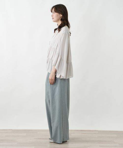 Leilian PLUS HOUSE / レリアンプラスハウス その他アウター | ティアードフリルジャケット【BOURGE】 | 詳細10