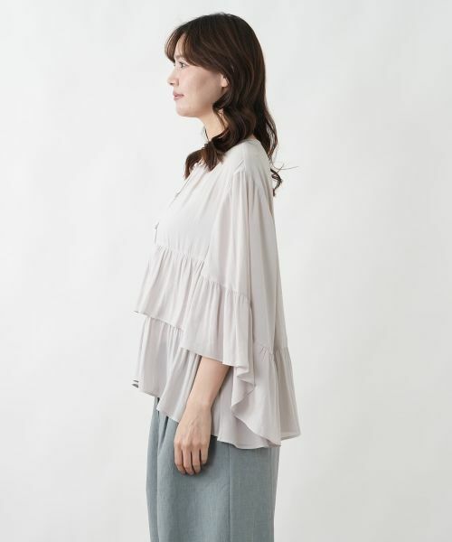 Leilian PLUS HOUSE / レリアンプラスハウス その他アウター | ティアードフリルジャケット【BOURGE】 | 詳細13