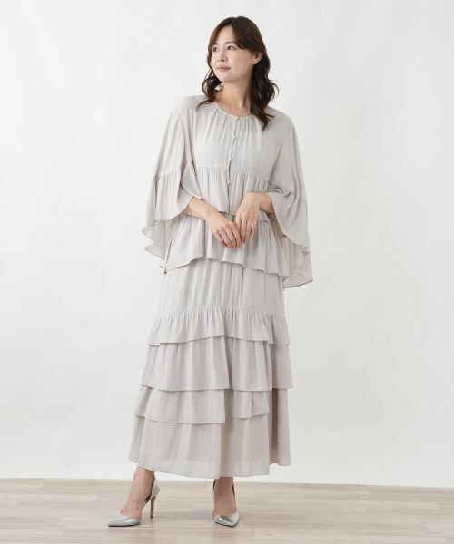 Leilian PLUS HOUSE / レリアンプラスハウス その他アウター | ティアードフリルジャケット【BOURGE】 | 詳細20