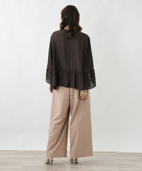 Leilian PLUS HOUSE / レリアンプラスハウス その他アウター | ティアードフリルジャケット【BOURGE】 | 詳細3