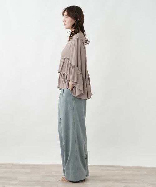 Leilian PLUS HOUSE / レリアンプラスハウス その他アウター | ティアードフリルジャケット【BOURGE】 | 詳細6