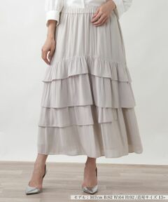 Leilian PLUS HOUSE / レリアンプラスハウス ミニ・ひざ丈スカート | スカート【BOURGE】