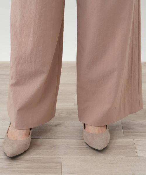 Leilian PLUS HOUSE / レリアンプラスハウス その他パンツ | タックワイドパンツ【BOURGE】 | 詳細11