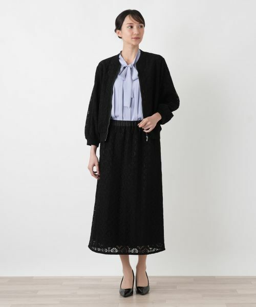 Leilian PLUS HOUSE / レリアンプラスハウス ミニ・ひざ丈スカート | スカート【BOURGE】 | 詳細1