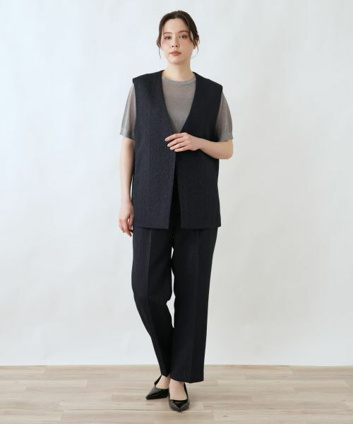 Leilian PLUS HOUSE / レリアンプラスハウス テーラードジャケット | ベスト【BOURGE】 | 詳細1