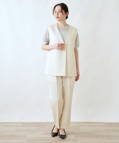 Leilian PLUS HOUSE / レリアンプラスハウス テーラードジャケット | ベスト【BOURGE】 | 詳細4
