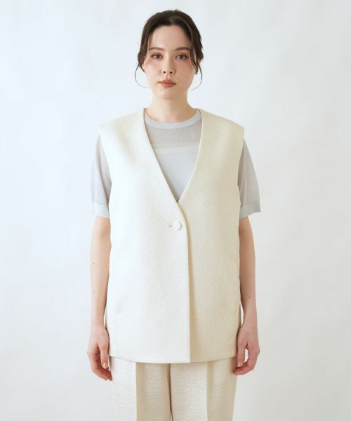 Leilian PLUS HOUSE / レリアンプラスハウス テーラードジャケット | ベスト【BOURGE】 | 詳細7