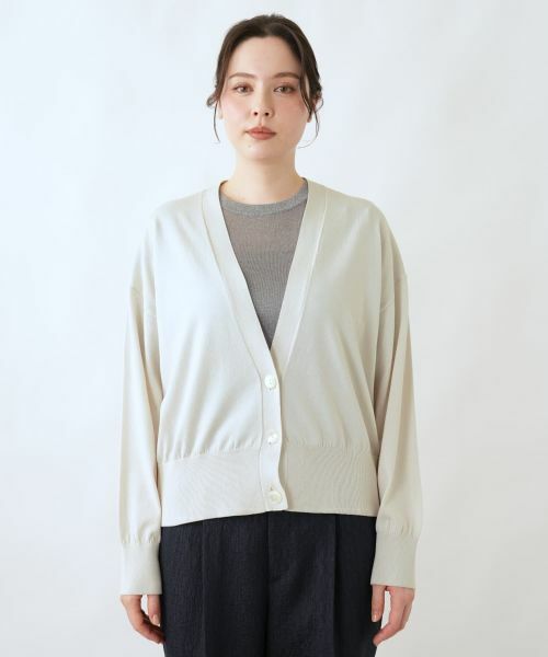 Leilian PLUS HOUSE / レリアンプラスハウス カーディガン・ボレロ | カーディガン【BOURGE】 | 詳細10