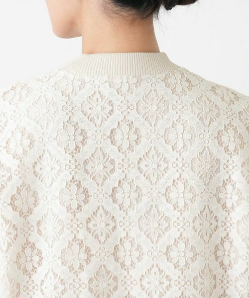 Leilian PLUS HOUSE / レリアンプラスハウス テーラードジャケット | レースブルゾン【BOURGE】 | 詳細11