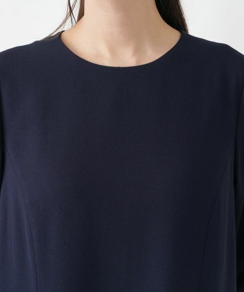 Leilian PLUS HOUSE / レリアンプラスハウス ドレス | レースコンビ付け襟【Leilian WHITE LABEL】 | 詳細13