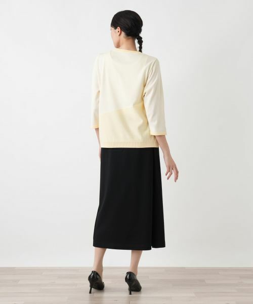 Leilian PLUS HOUSE / レリアンプラスハウス ニット・セーター | グラフィカルパターン プルオーバー | 詳細16