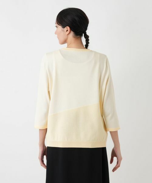 Leilian PLUS HOUSE / レリアンプラスハウス ニット・セーター | グラフィカルパターン プルオーバー | 詳細19