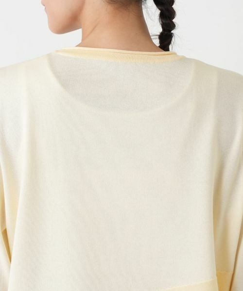 Leilian PLUS HOUSE / レリアンプラスハウス ニット・セーター | グラフィカルパターン プルオーバー | 詳細21