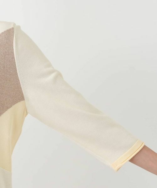 Leilian PLUS HOUSE / レリアンプラスハウス ニット・セーター | グラフィカルパターン プルオーバー | 詳細22