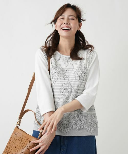 Leilian PLUS HOUSE / レリアンプラスハウス ニット・セーター | セーター【Leilian WHITE LABEL】 | 詳細10