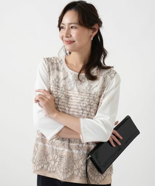 Leilian PLUS HOUSE / レリアンプラスハウス ニット・セーター | セーター【Leilian WHITE LABEL】 | 詳細2